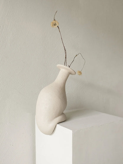 THE PAUSE COLLECTION | Sculptural Asymmetric Vase
