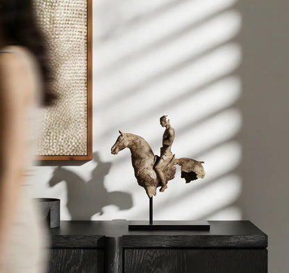 Fragmented Horse Rider