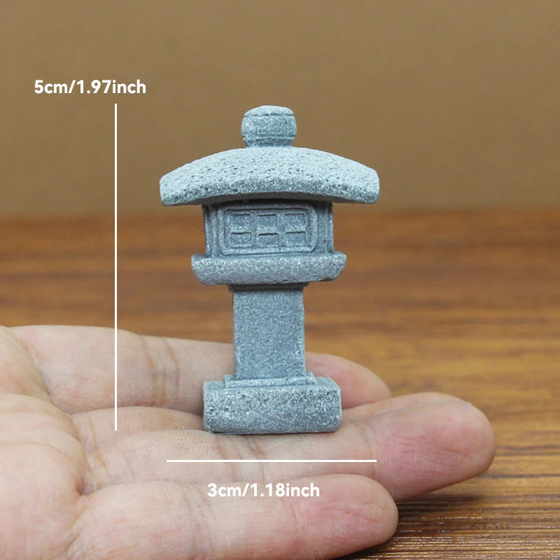 Miniature Sandstone Zen Garden Ornament