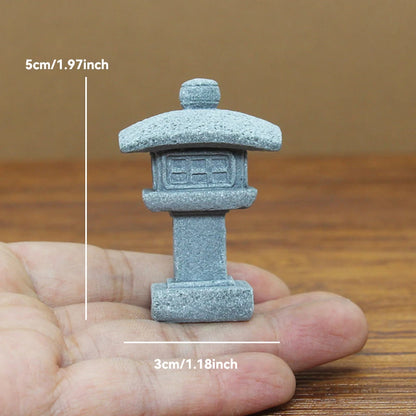 Miniature Sandstone Zen Garden Ornament