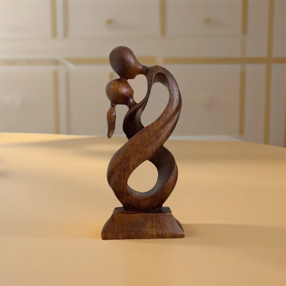 Embracing Couple Statue