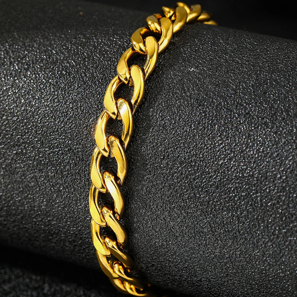 Dominique™ Luxe Kubanische Kettenarmband