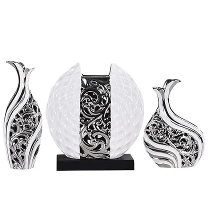 Ceramic Vase Trio