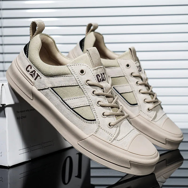 CAT® UrbanStride Leather Sneakers