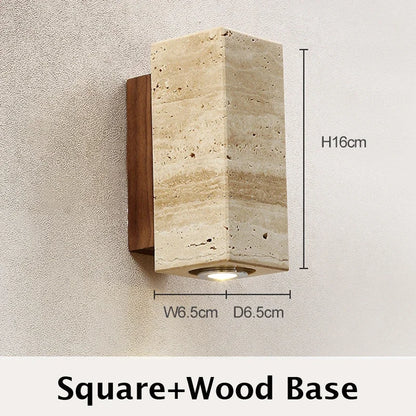 WabiStone™ Marble Wall Sconce