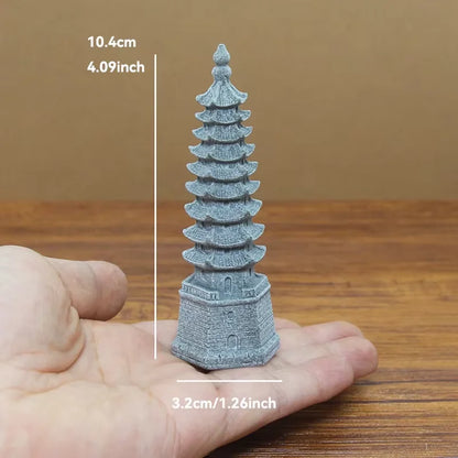 Miniature Sandstone Zen Garden Ornament