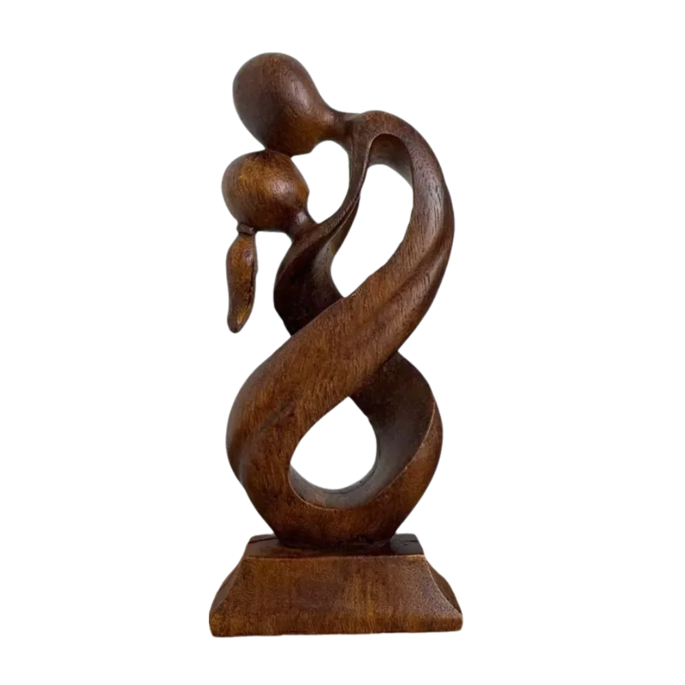 Embracing Couple Statue