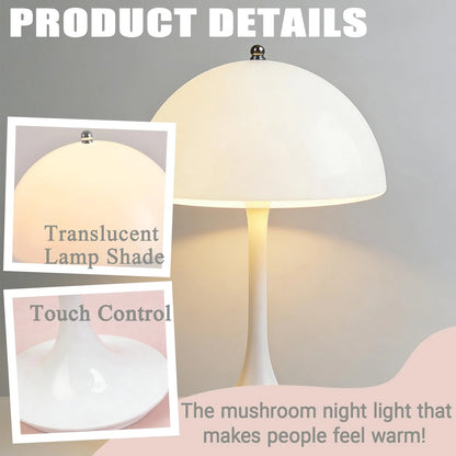 Rechargeable Aluminum Table Lamp