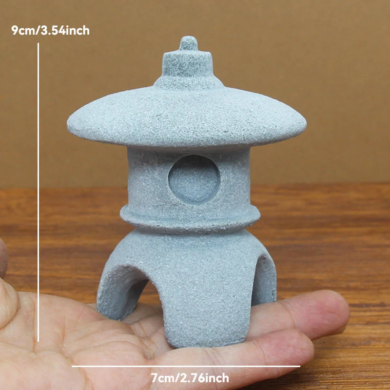 Miniature Sandstone Zen Garden Ornament