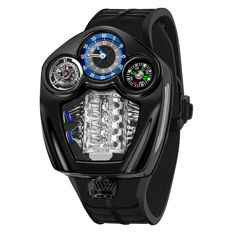 APEX MÉCANIQUE V12 SKULL WATCH