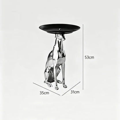 Greyhound Tray-Form Floor Sculpture