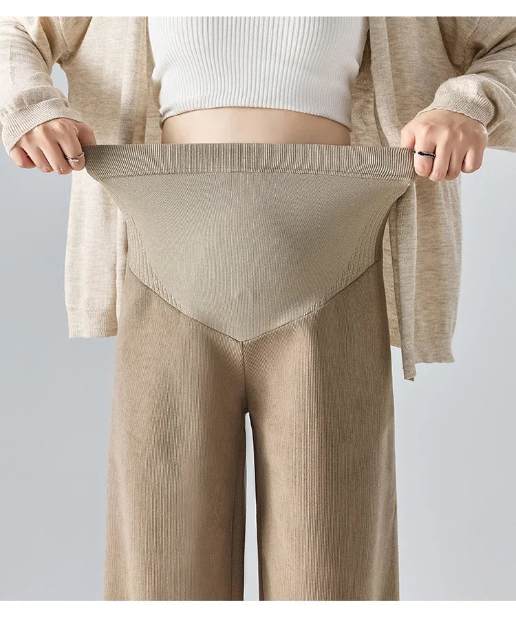 Autumn Maternity Cotton Pants