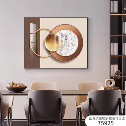 Abstract Meter Box Cover Panel