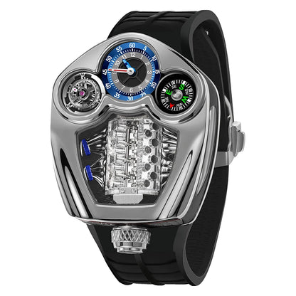 APEX MÉCANIQUE V12 SKULL WATCH