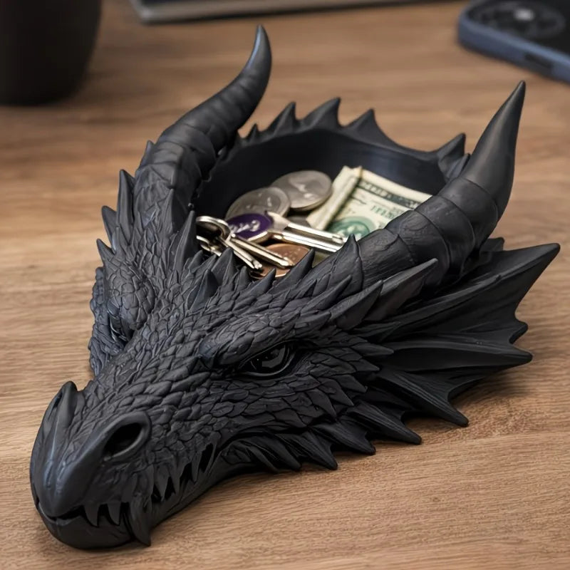 Gothic Dragon Head Jewelry Organizer
