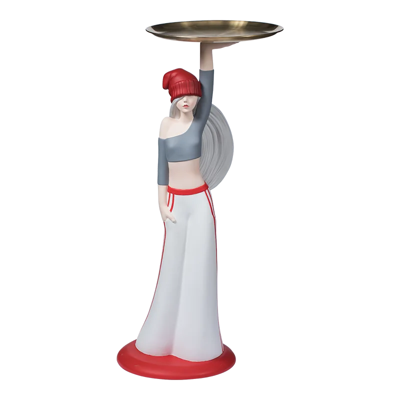 Sculptural Resin Figure Statue