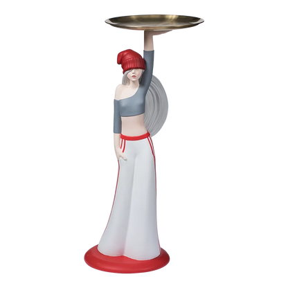 Sculptural Resin Figure Statue