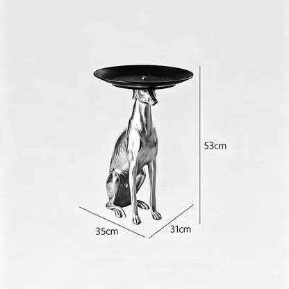 Greyhound Tray-Form Floor Sculpture