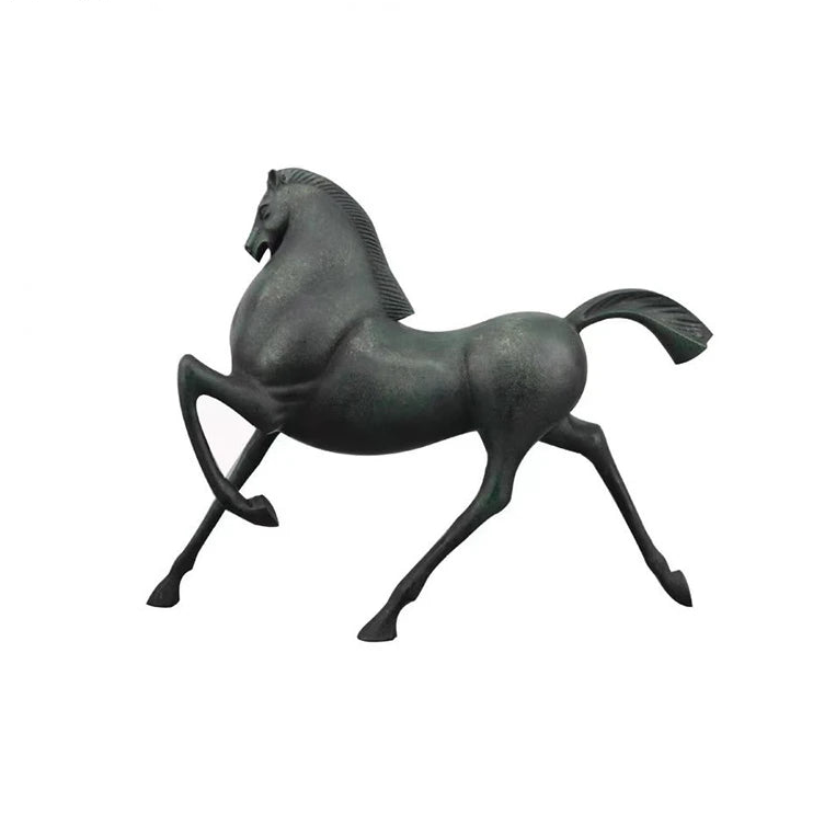 THE PROMENADE | Sculptural Metal Horse