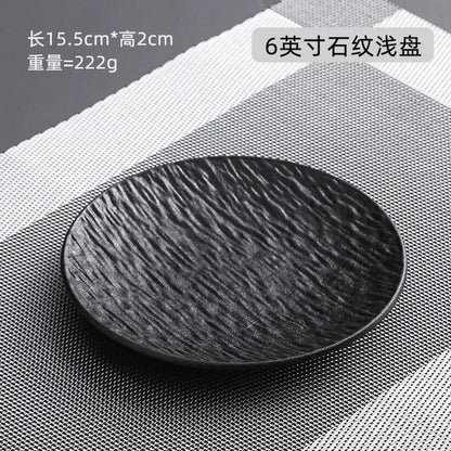 Noir™ Ceramic Serving Plate Collection