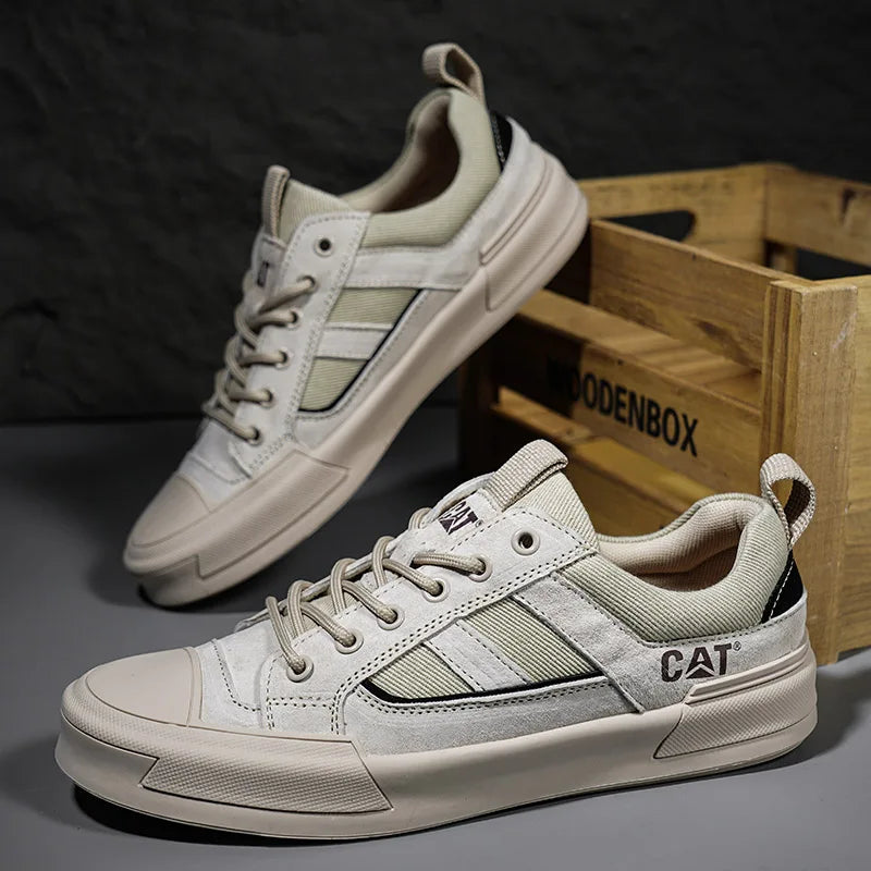 CAT® UrbanStride Leather Sneakers