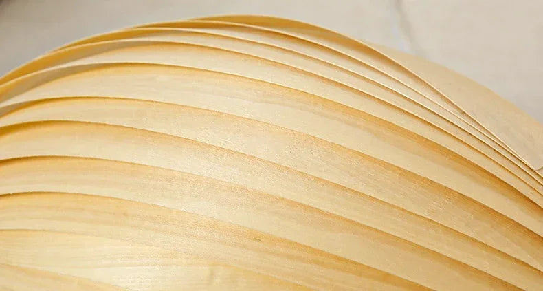 The Marea - Shell-Inspired Pendant Light in Natural Materials