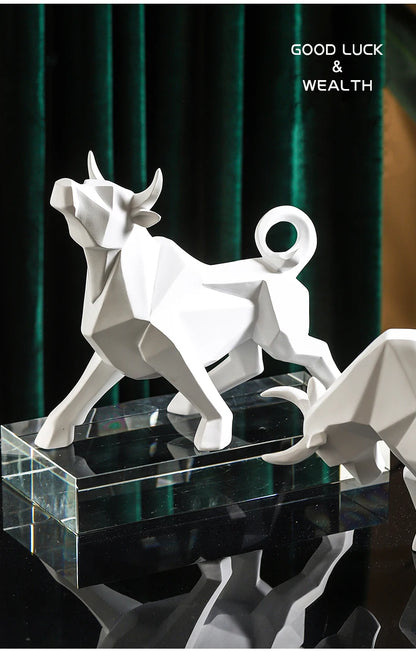 Bullion™ Geometric Prosperity Sculpture