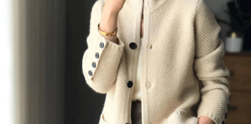 100% Cashmere Cardigan