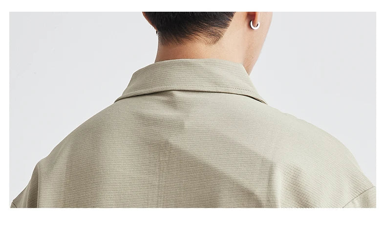 Retro Half-Zip Polo Shirt