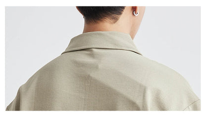 Retro Half-Zip Polo Shirt