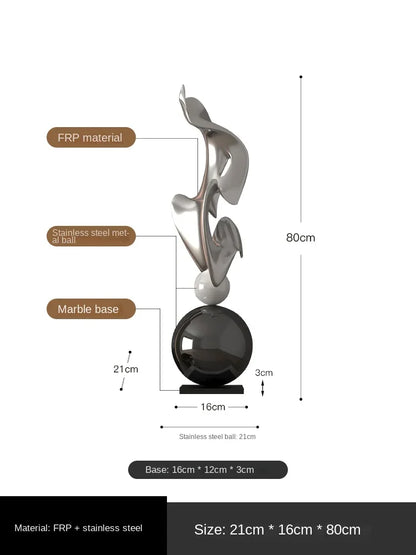 Abstract Flow Sculpture