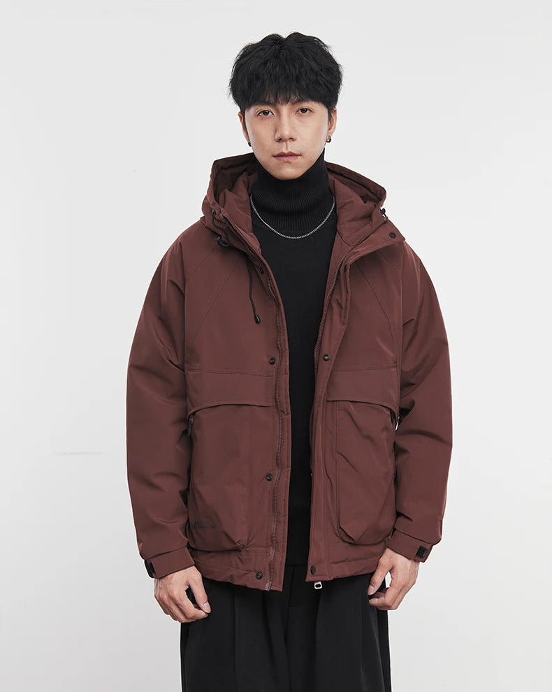 Hooded Workwear Jacket