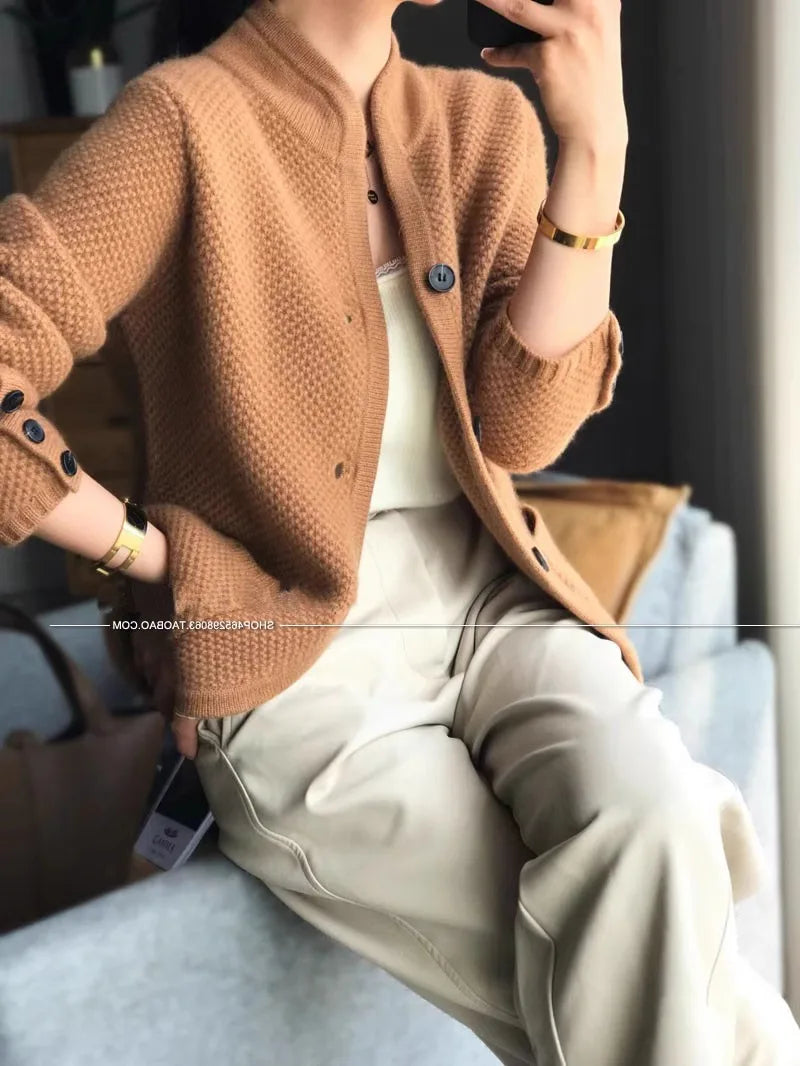 100% Cashmere Cardigan