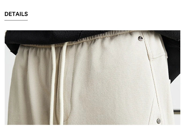 Cotton Straight Cargo Pants