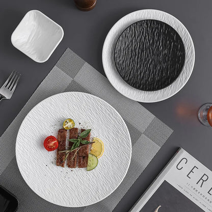 Noir™ Ceramic Serving Plate Collection