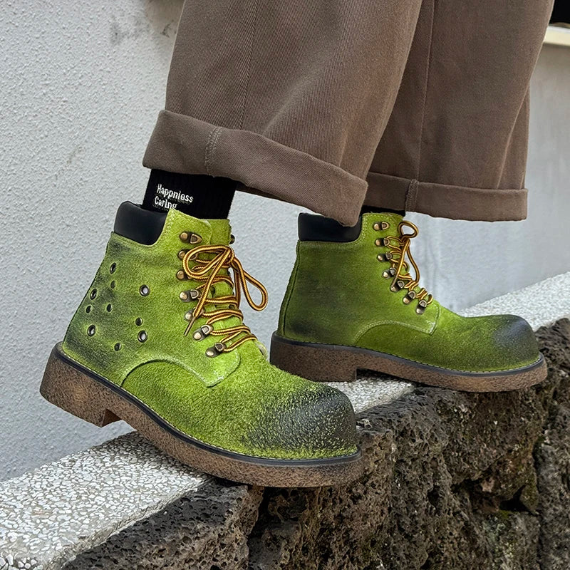 Urban Edge™ Suede Ankle Boots