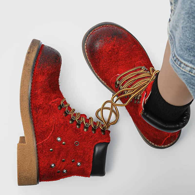 Urban Edge™ Suede Ankle Boots