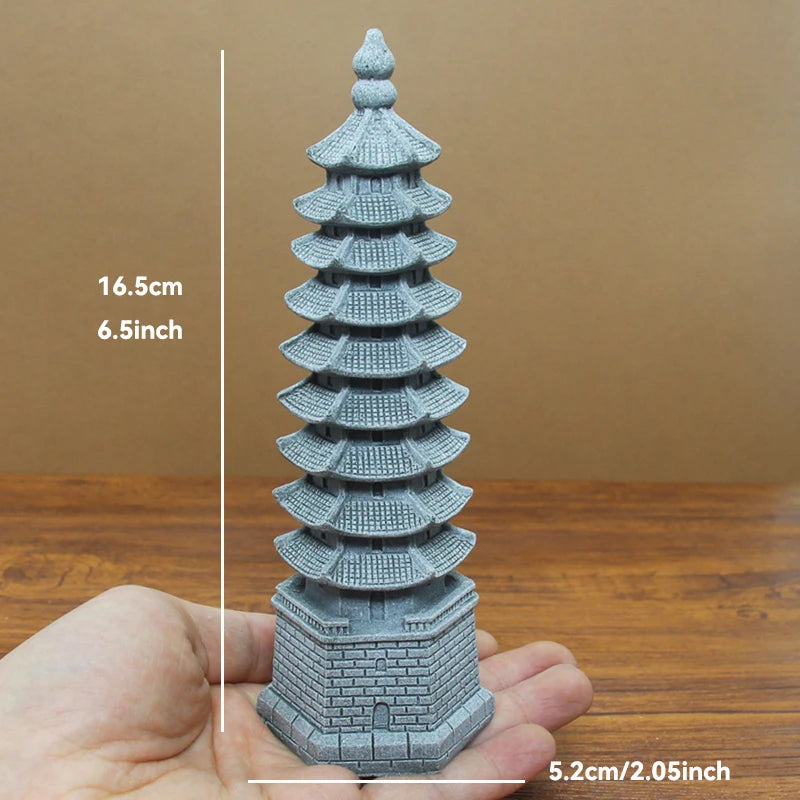 Miniature Sandstone Zen Garden Ornament