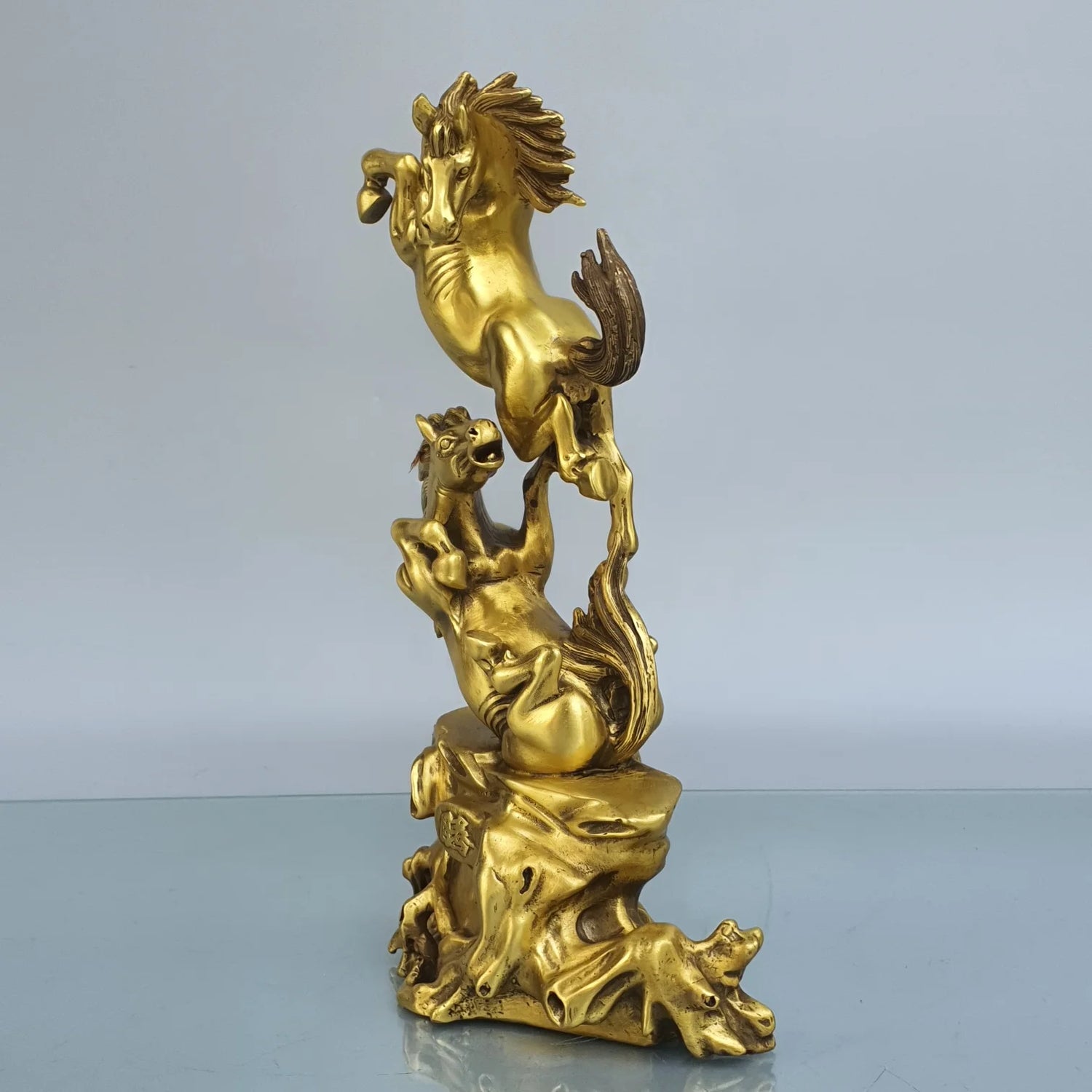 ASCENDING PROSPERITY | Hand-Finished Brass Sculpture