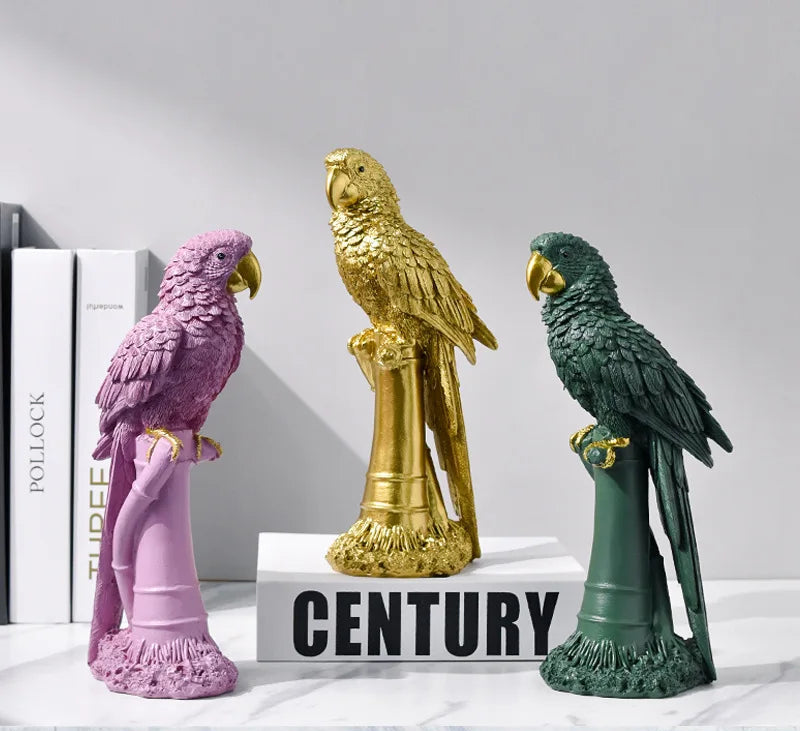 Maison Perché™ – Artistic Parrot Figurine