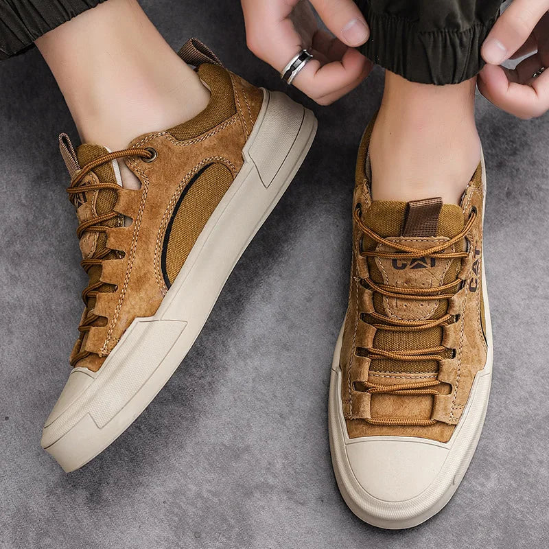 CAT® UrbanStride Leather Sneakers