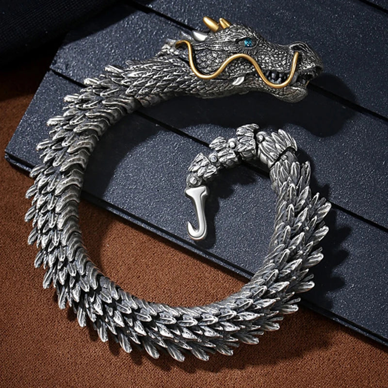 Drakon™ Articulated Dragon Scale Bracelet