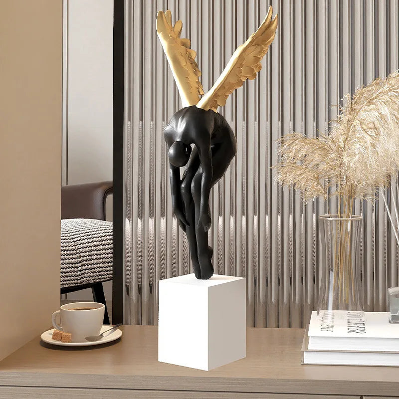 Ascent™ Winged Figure Sculpture