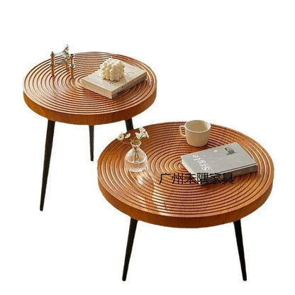 ZenWood™ Circular Tea Table