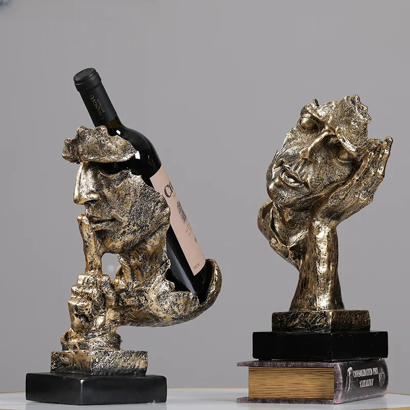 THE SILENCE COLLECTION | Abstract Figure Wine Holders