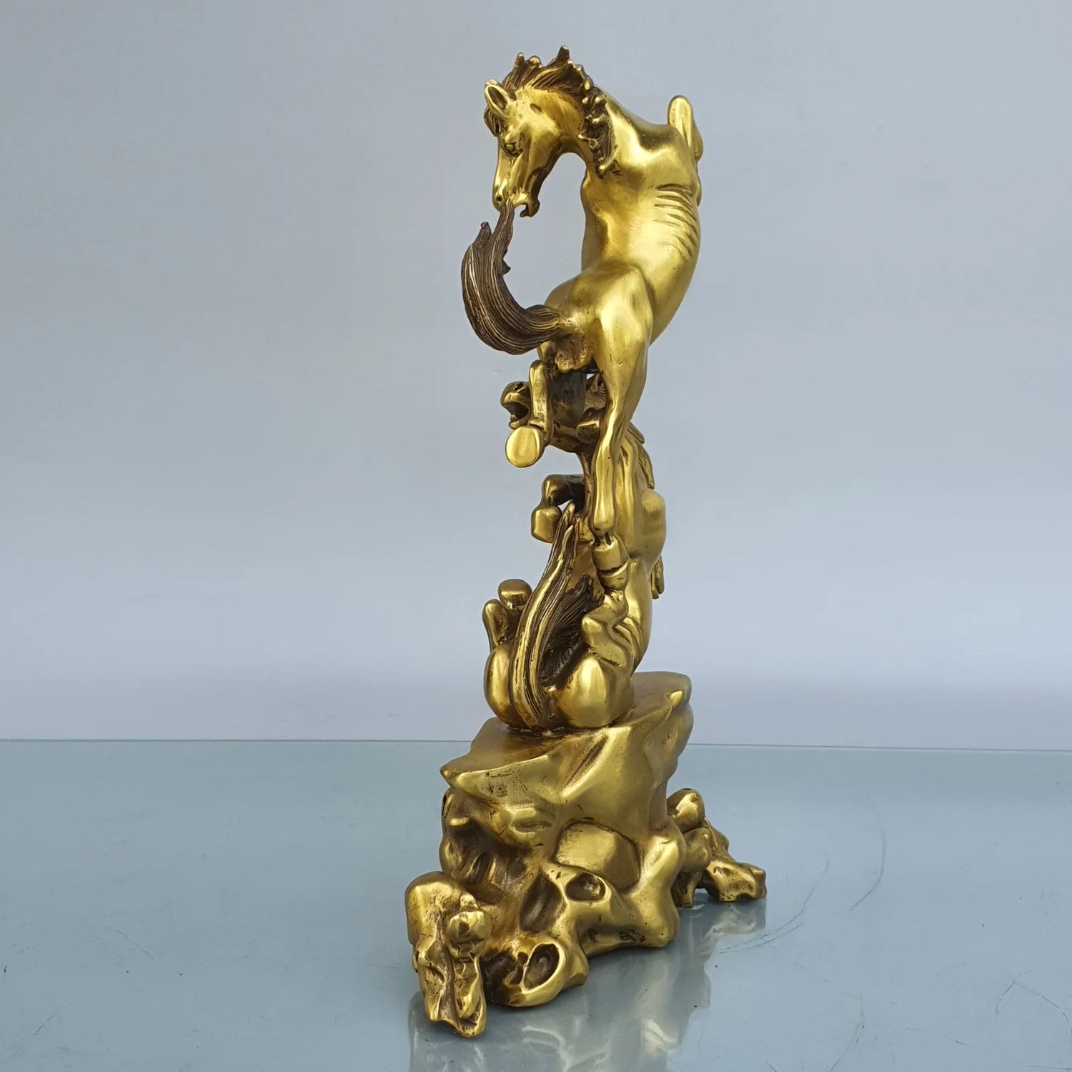 ASCENDING PROSPERITY | Hand-Finished Brass Sculpture