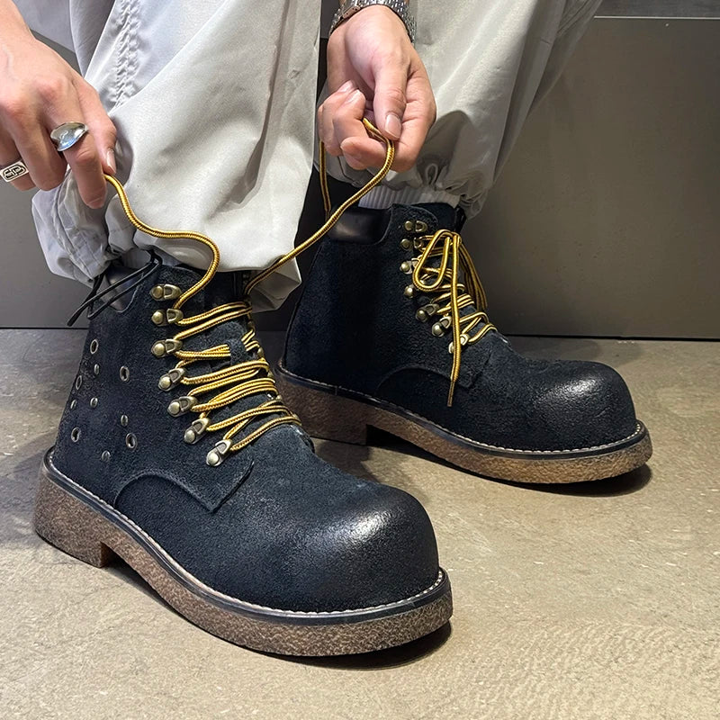 Urban Edge™ Suede Ankle Boots