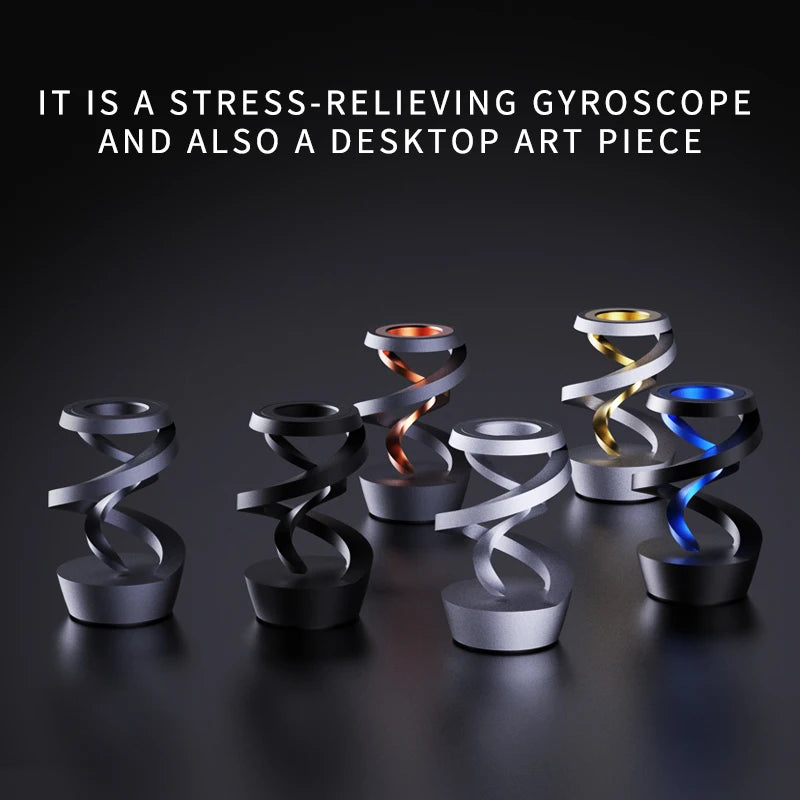 Floating Metal Gyroscope Desk Spinner