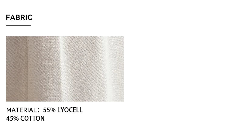 Lyocell Straight Drape Pants