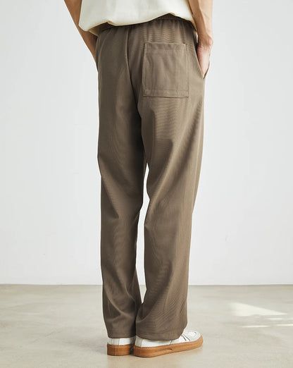 Japanese-Style Elastic Waist Pants